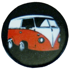 Red/White Car Badge