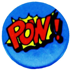 POW! Comic Book Style Badge