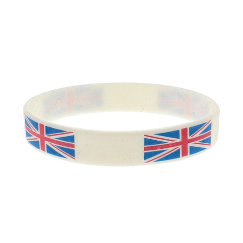 Union Jack Silicon Bracelet