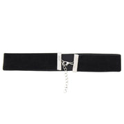 2.5cm Velvet Choker with Lobster Clasp Fastening