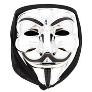 Halloween/ Anonymous/ Guy Fawkes Mask with Black Veil