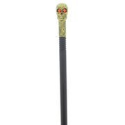 102cm Antique Gold Crazy Skull Staff/ Cane