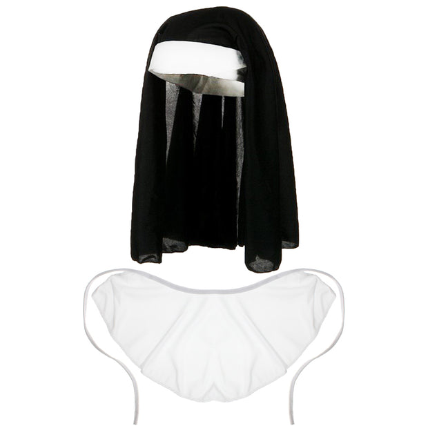 Fancy Dress 2 Piece Nun Set