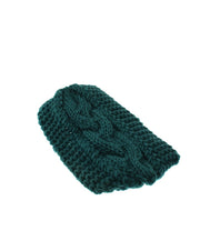 Wide Patterned Knitted Headband