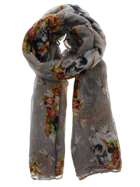 Skull Print Scarves
