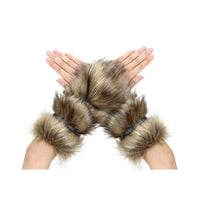 Faux Fur Fluffy Viking Warrior Costume Set