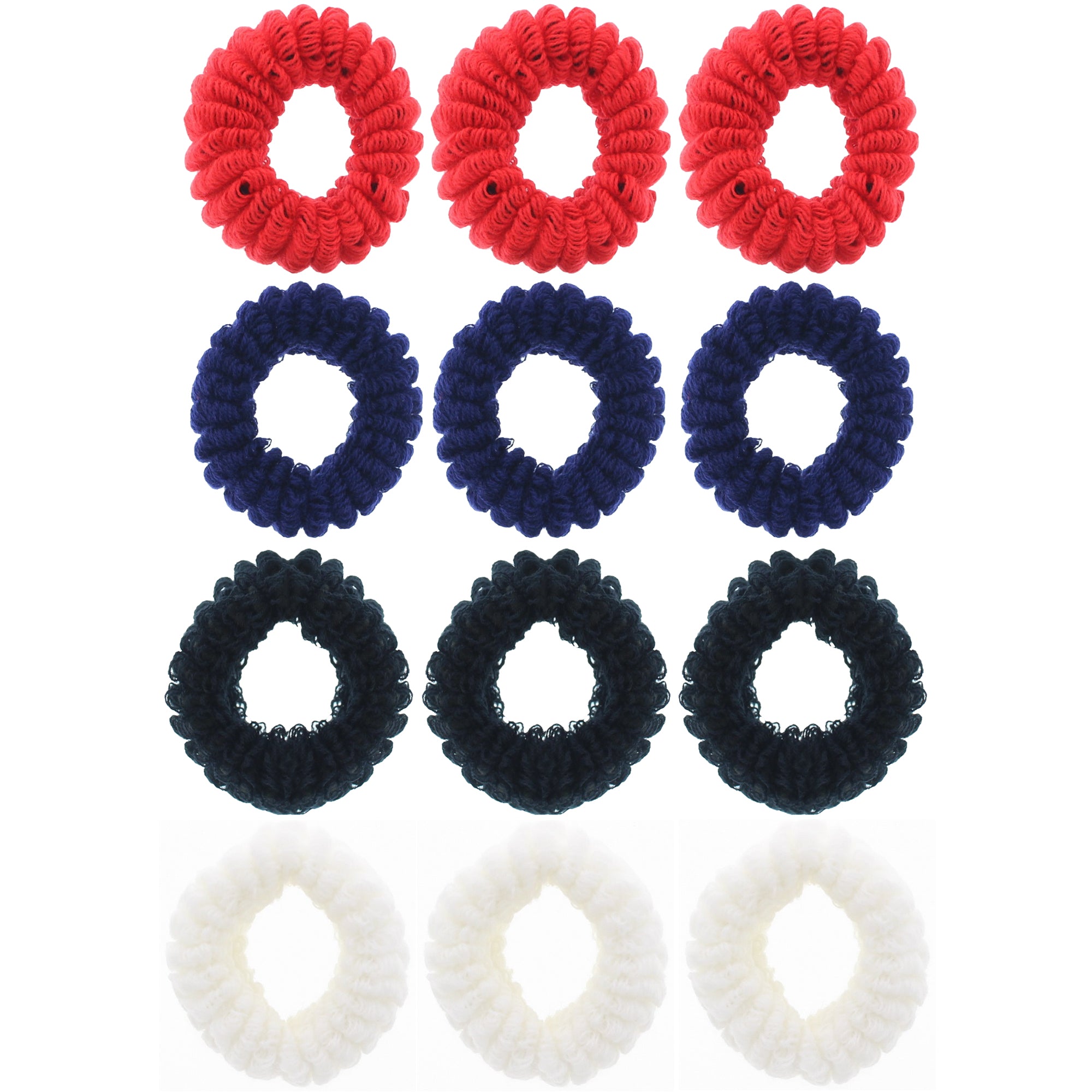 Large Soft Hair Donut Bobble Band/ Ponio