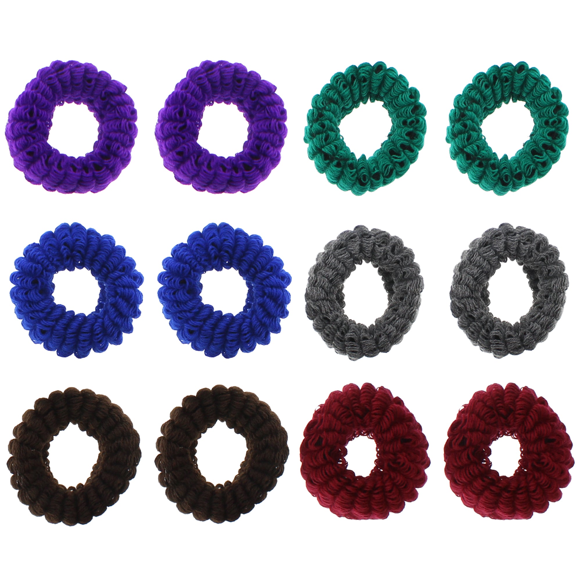 Large Soft Hair Donut Bobble Band/ Ponio