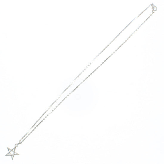 Inverted Mini Pentagram Chain Necklace