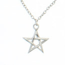 Inverted Mini Pentagram Chain Necklace