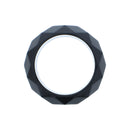 Plastic Chunky Faceted Geometric Bangle