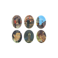 Smooth Retro Brooch Pin Badges