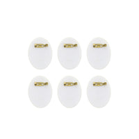 Smooth Retro Brooch Pin Badges