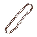 Marble Effect Long Plastic Beaded Necklace