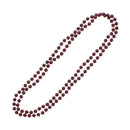 Marble Effect Long Plastic Beaded Necklace