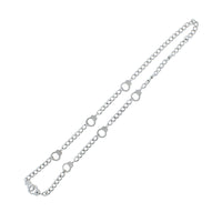 Metal Handcuff Link Chain Aesthetic Necklace