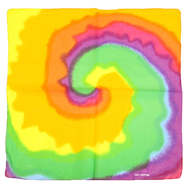 Tie Dye Swirl Bandana
