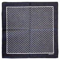 Small Polka Dot Bandana with Border