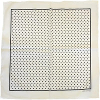 Small Polka Dot Bandana with Border
