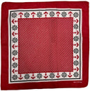 Tricolour Anchor & Nautical Wheel Bandana