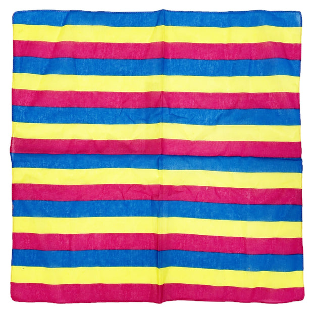 Pansexual Flag Cotton Bandana