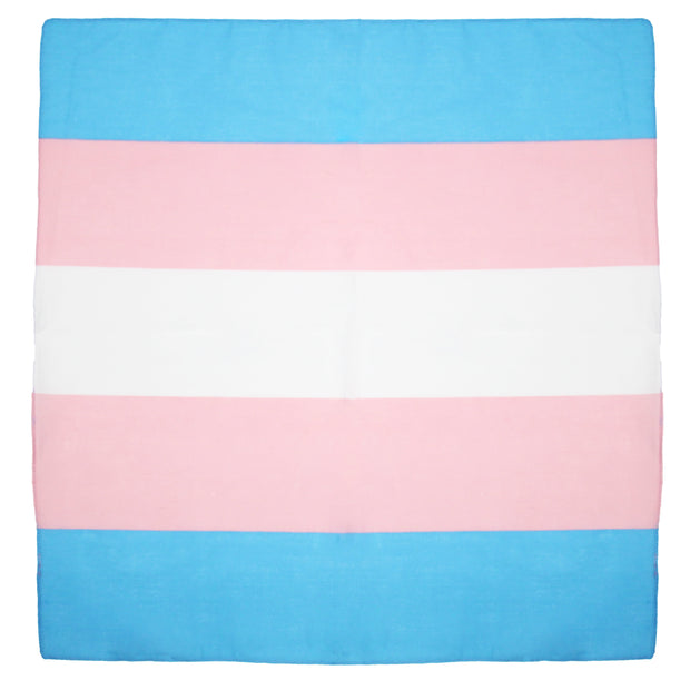 Transgender Flag Cotton Bandana