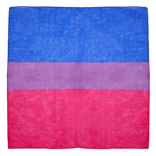 Bisexual Flag Cotton Bandana