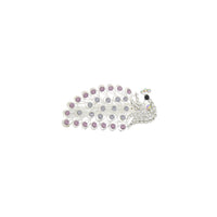 Set of 12 Metal Peacock Rhinestone Elegant Hair Clips