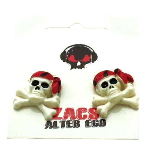 Pirate Skull Earrings
