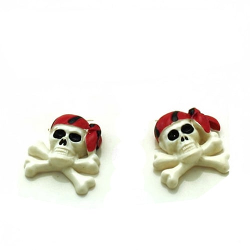Pirate Skull Earrings
