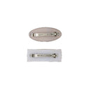 Brown Glitter Barrettes