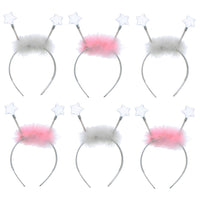 Assorted Pastel Star & Fur Head Boppers
