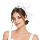 Polyester Pleated Bow Headband