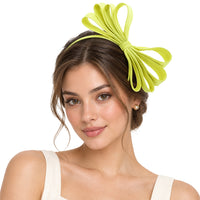 Polyester Pleated Bow Headband