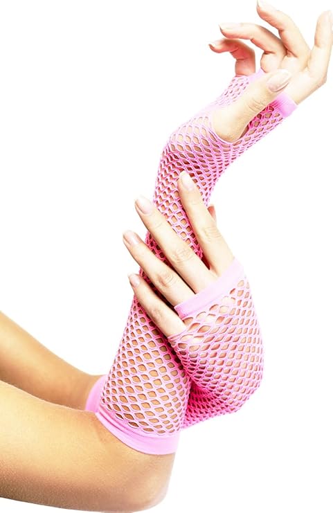 Long Fishnet Gloves