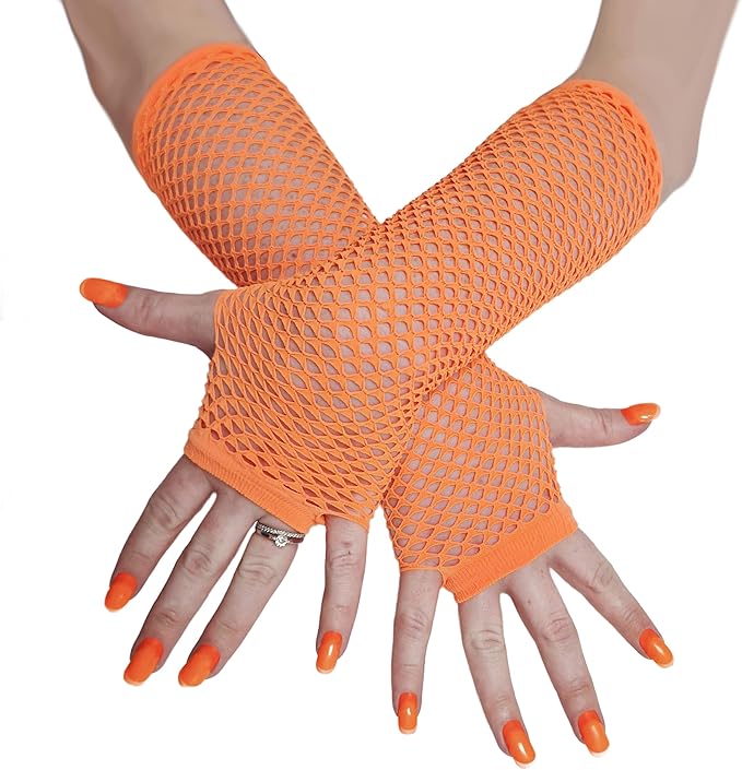 Long Fishnet Gloves