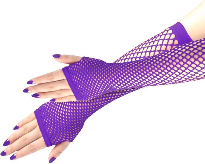 Long Fishnet Gloves