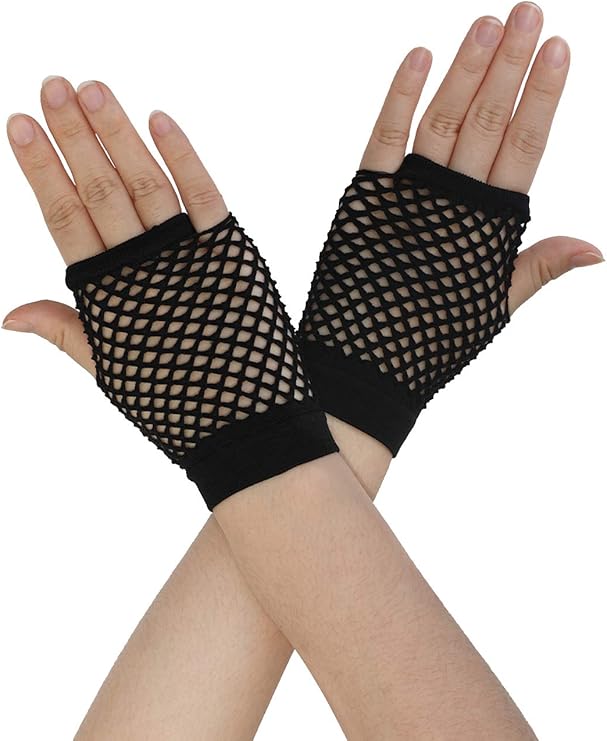 Short Fishnet Gloves
