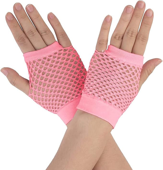Short Fishnet Gloves