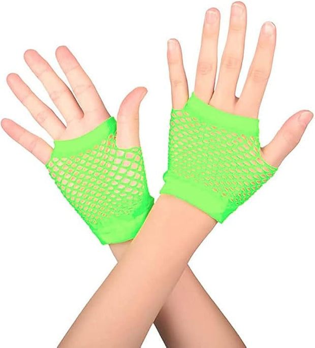 Short Fishnet Gloves