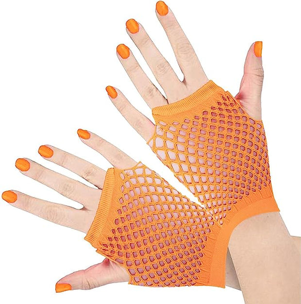 Short Fishnet Gloves