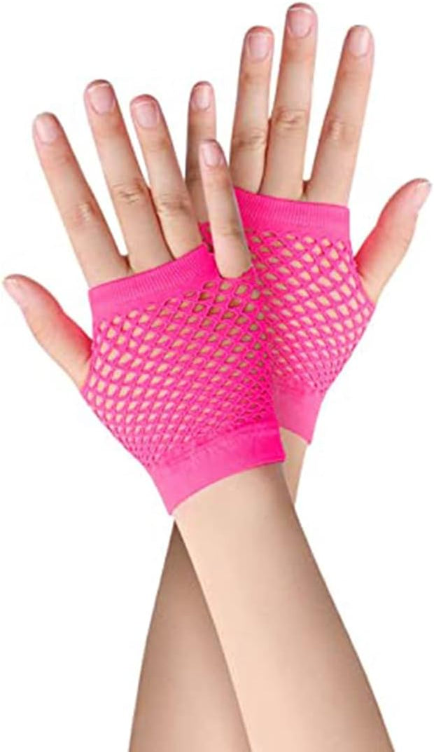 Short Fishnet Gloves