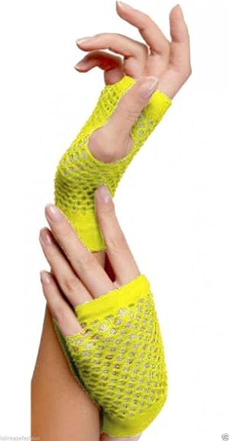 Short Fishnet Gloves