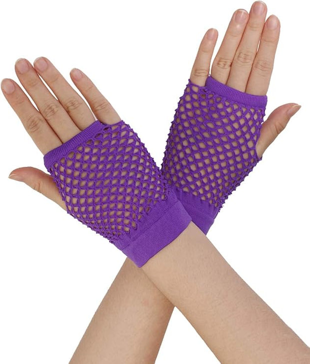 Short Fishnet Gloves