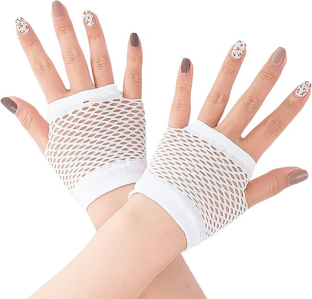 Short Fishnet Gloves