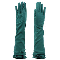 Long Satin Gloves
