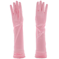 Long Satin Gloves
