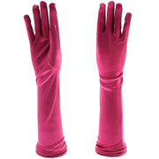Long Satin Gloves