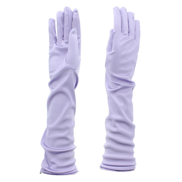 Long Satin Gloves