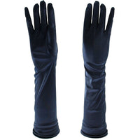 Long Satin Gloves